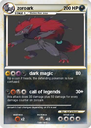 Pokemon zoroark