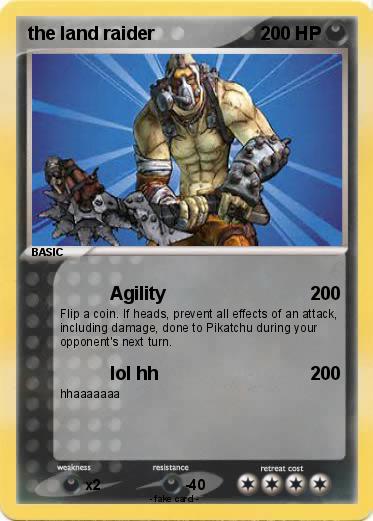 Pokemon the land raider