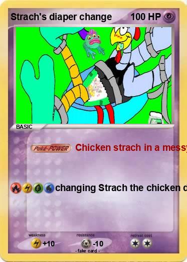 Pokemon Strach's diaper change