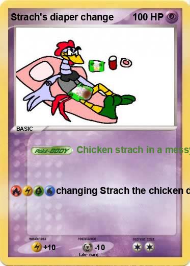 Pokemon Strach's diaper change