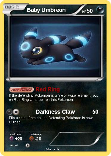 Pokemon Baby Umbreon