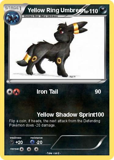Pokemon Yellow Ring Umbreon
