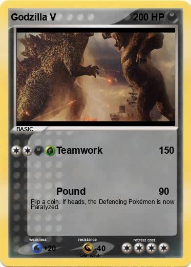Pokemon Godzilla V