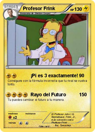 Pokemon Profesor Frink