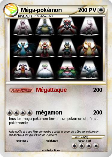 Pokemon Méga-pokémon