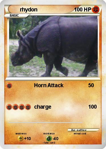 Pokemon rhydon