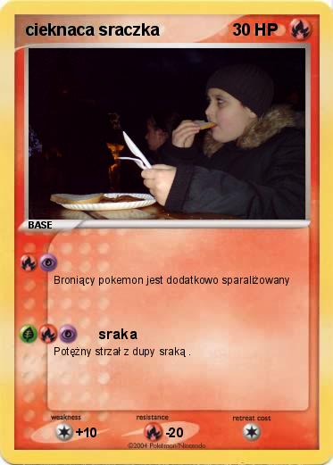 Pokemon cieknaca sraczka