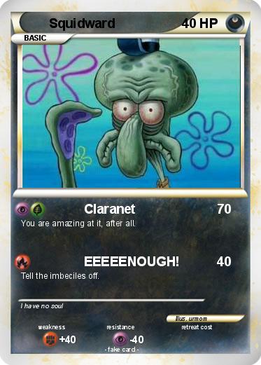 Pokemon Squidward