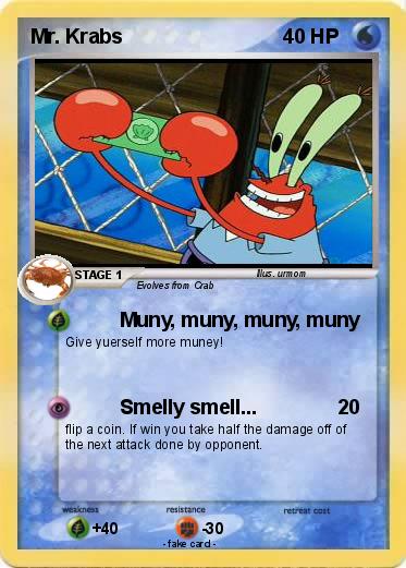 Pokemon Mr. Krabs