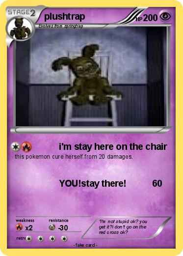 Pokemon plushtrap