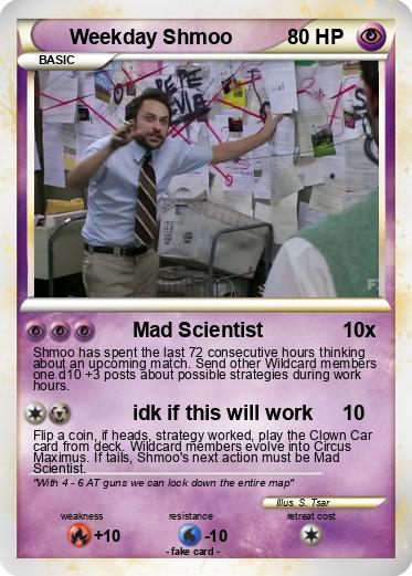 Pokemon Weekday Shmoo