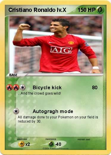 Pokemon Cristiano Ronaldo lv.X