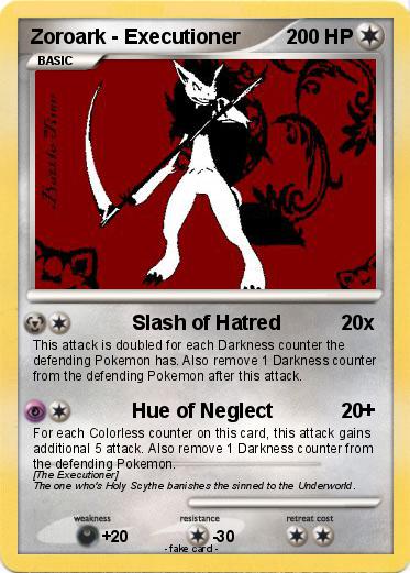 Pokemon Zoroark - Executioner
