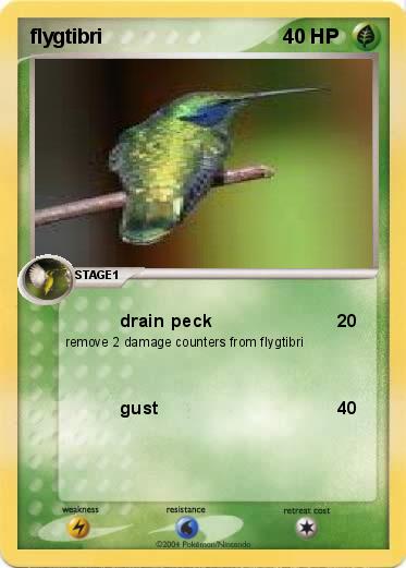 Pokemon flygtibri