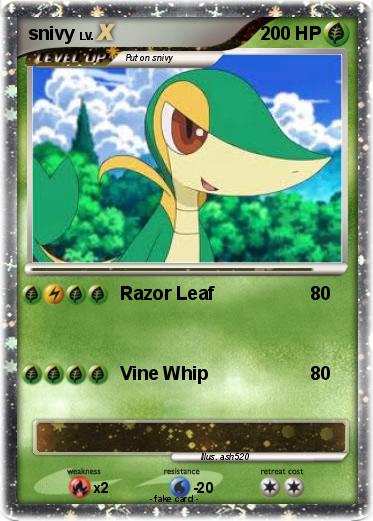 Pokemon snivy