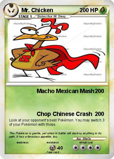 Pokemon Mr. Chicken