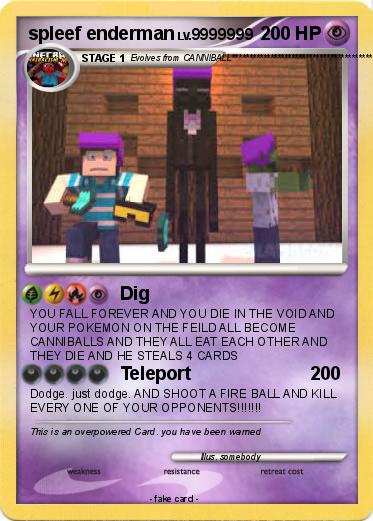Pokemon spleef enderman