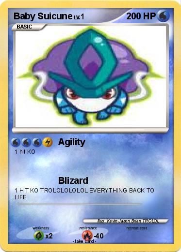 Pokemon Baby Suicune