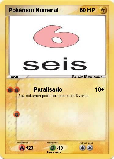 Pokemon Pokémon Numeral