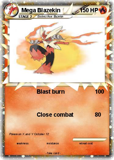 Pokemon Mega Blazekin