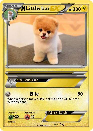 Pokemon Little bar