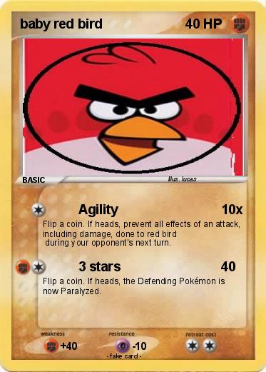Pokemon baby red bird