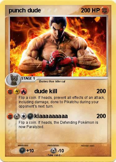 Pokemon punch dude