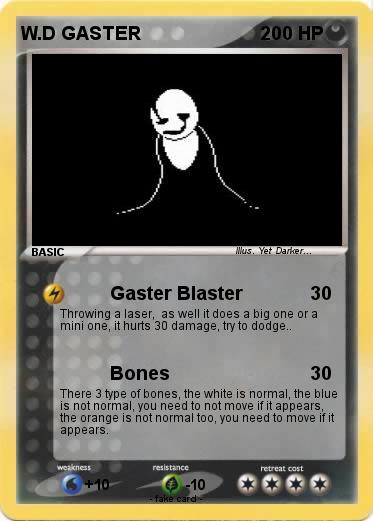 Pokemon W.D GASTER