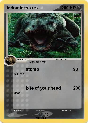 Pokemon indominess rex