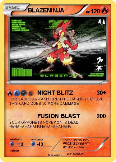 Pokemon BLAZENINJA