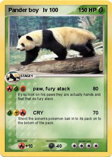 Pokemon Pander boy   lv 100