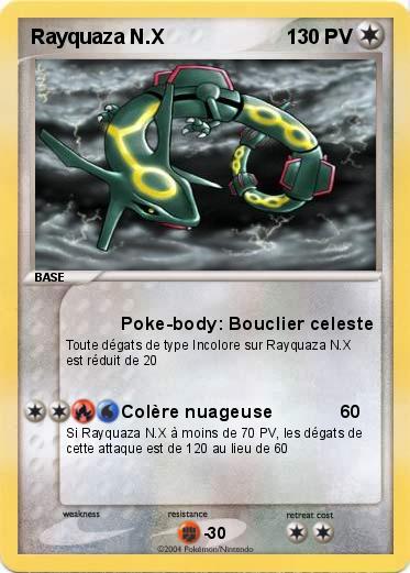 Pokemon Rayquaza N.X