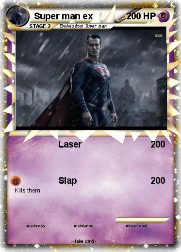 Pokemon Super man ex