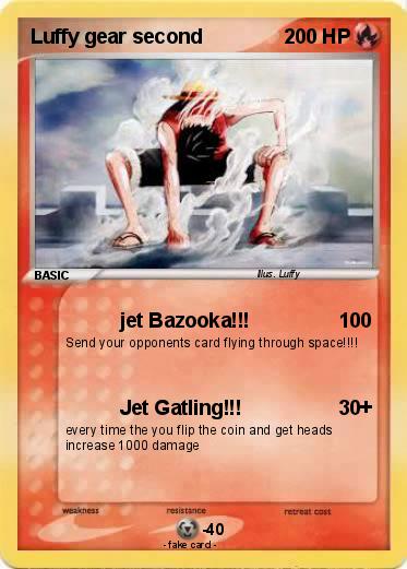 Pokemon Luffy gear second