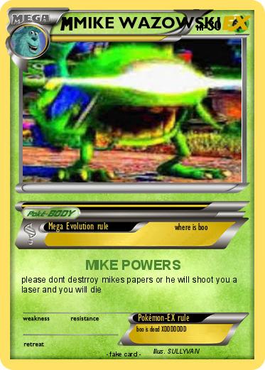 Pokemon MIKE WAZOWSKI