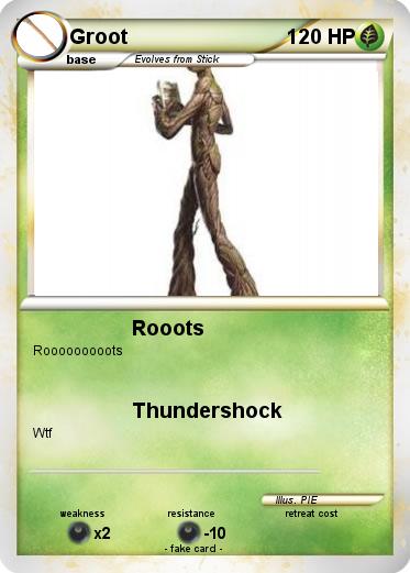 Pokemon Groot