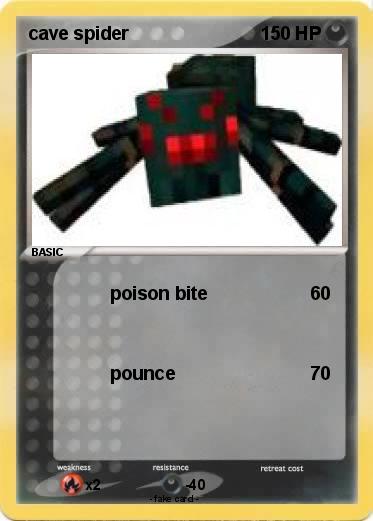 Pokemon cave spider