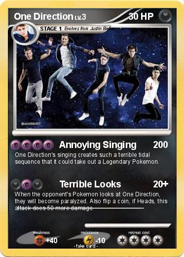 Pokemon One Direction