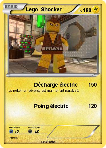 Pokemon Lego  Shocker