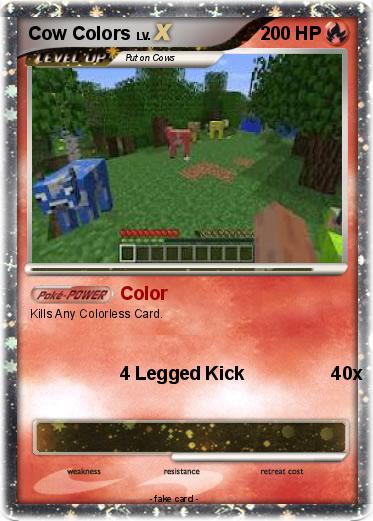 Pokemon Cow Colors