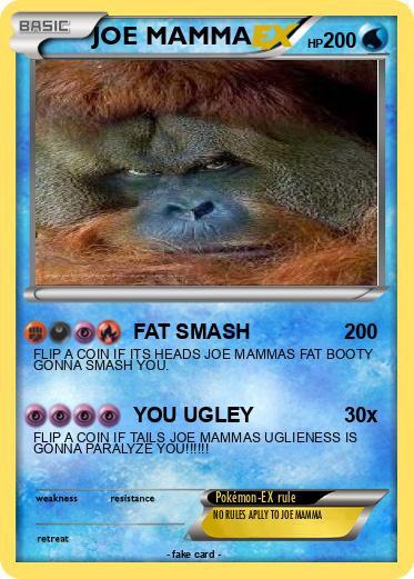Pokemon JOE MAMMA