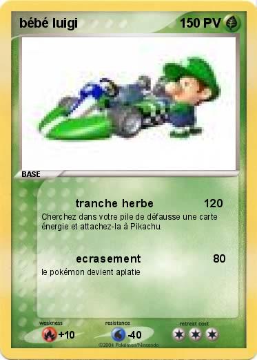 Pokemon bébé luigi