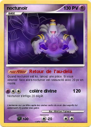 Pokemon noctunoir
