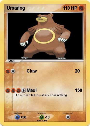 Pokemon Ursaring