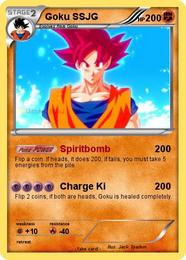 Pokemon Goku SSJG