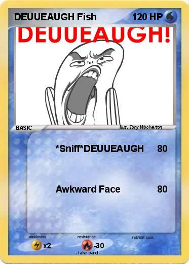 Pokemon DEUUEAUGH Fish