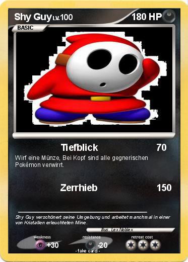 Pokemon Shy Guy