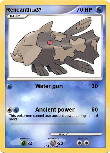 Pokemon Relicanth
