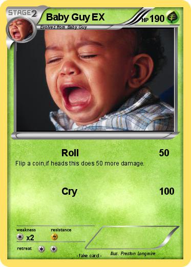 Pokemon Baby Guy EX