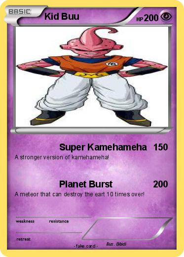 Pokemon Kid Buu